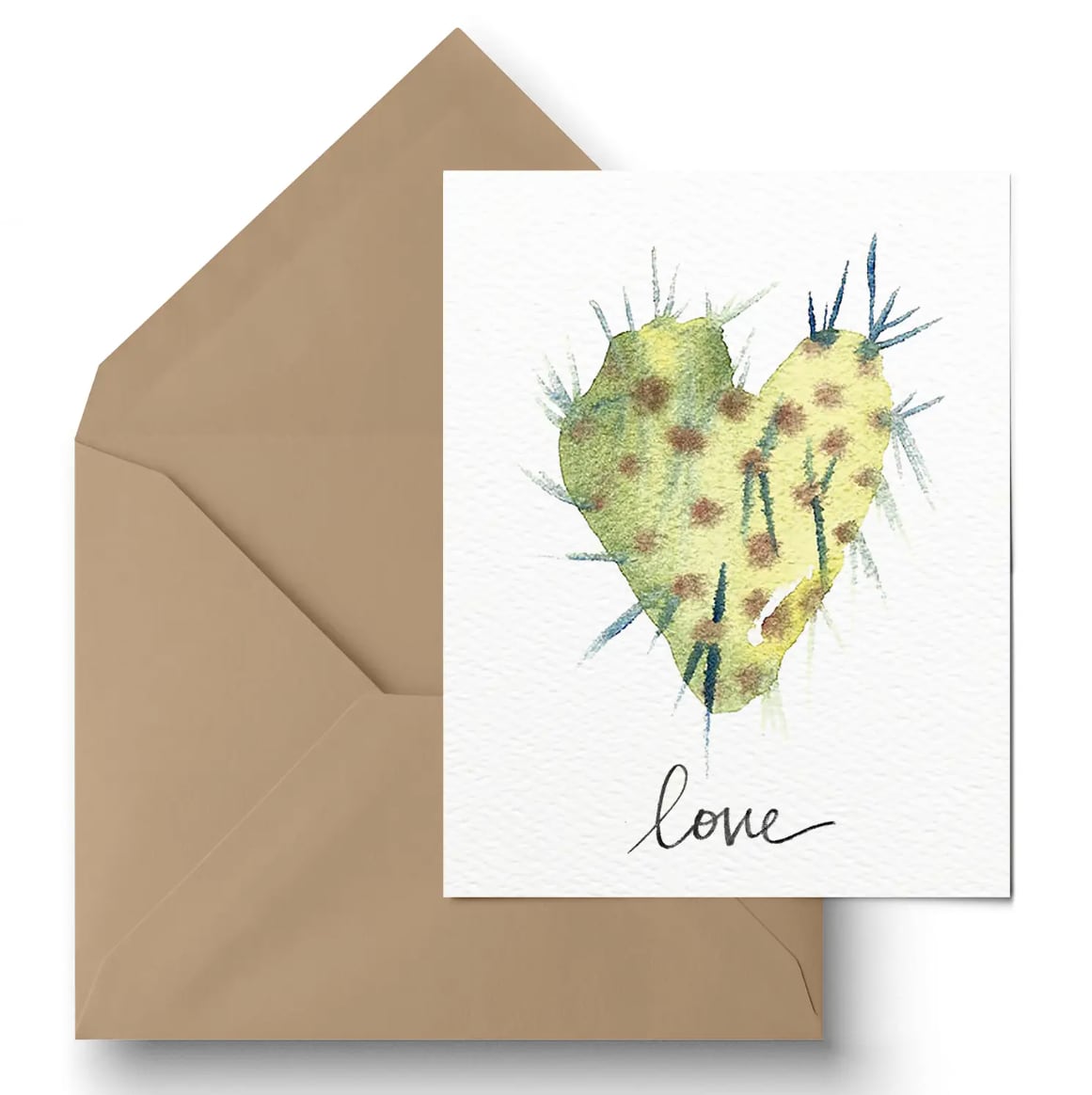 Cactus Love Greeting Card